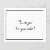 お頼客様レビュー用テンプレートのロ感謝していゴ チラシ (裏面)