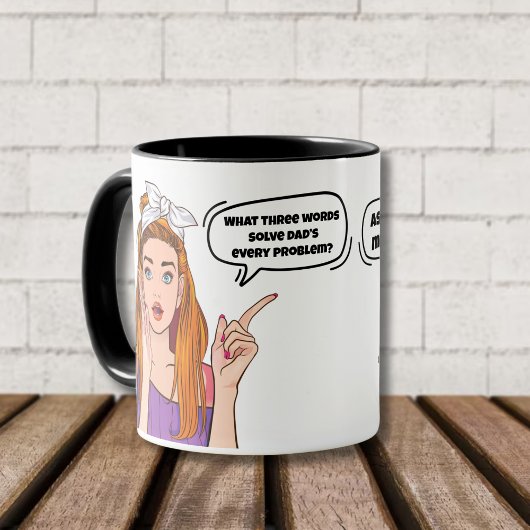 お頼母さんおもしろい- Mothehood Life Journey マグカップ