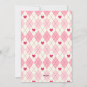 お顔がプリントされたバレンタインカード シーズンカード (裏面)