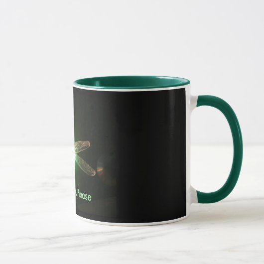 お願いしますお茶 マグカップ (右)