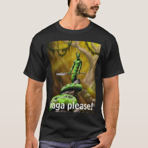 お願いしますナガ語! Tシャツ