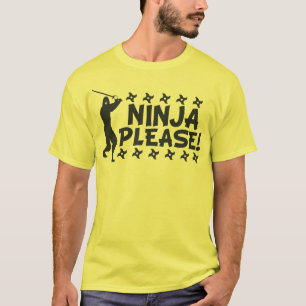 お願いします忍者 Tシャツ