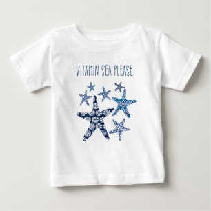 お願いします沿岸芸術 のビタミンの海 ベビーTシャツ