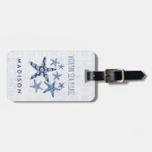 お願いします沿岸芸術|のビタミンの海 ラゲッジタグ (正面横)