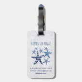 お願いします沿岸芸術|のビタミンの海 ラゲッジタグ (裏面縦)