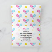 お願いします誕生日カード カード (内部)
