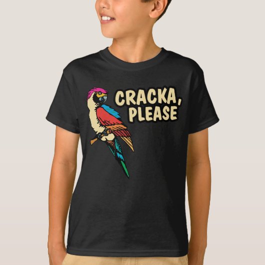 お願いしますCracka Tシャツ (正面)
