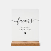 お願いだから脚本をエレガント受けモダンろ アクリルサイン (正面)