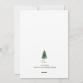 「お願いだ…" ホリ伝統的ーリース色彩の鮮やか シーズンカード (裏面)