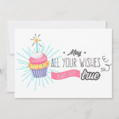 お願いの全てが本当の来誕生日を シーズンカード (正面)