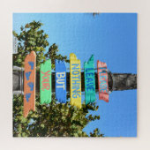 お願いは足跡のビーチだ ジグソーパズル (横)