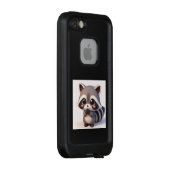 お願いアライグマ LifeProof iPhoneケース (裏面/右)