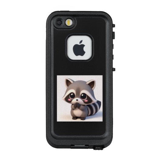 お願いアライグマ LifeProof iPhoneケース (裏面)