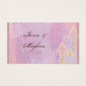 お願いギフトカード – フルーアディLys Damask 2 - 結婚's (裏面)
