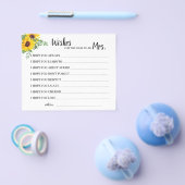 お願いサンフラワーズシャワーカード チラシ (シングル)