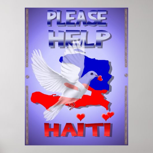 お願いハイ救済チプリント ポスター (正面)