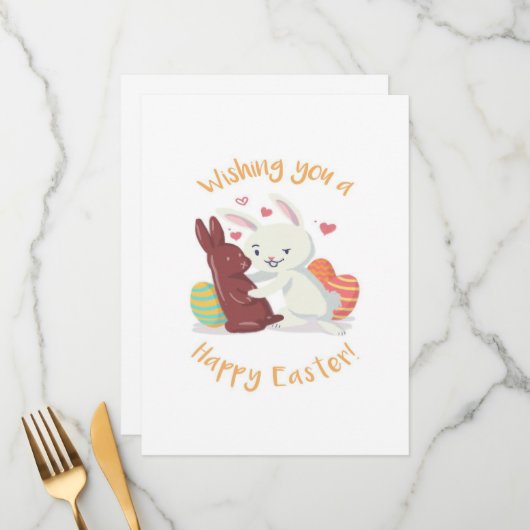 お願いハッピーイースター! メニュー (正面/裏面インサイチュ)