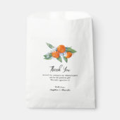 お願いバッグサンキューベイビーシャワー フェイバーバッグ (正面)