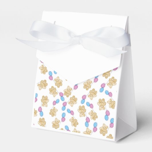 お願いボックスの赤ちゃんシャワーを待つことができる フェイバーボックス (正面サイド)