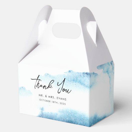 お願いボックスモダンあり結婚。 フェイバーボックス (正面)