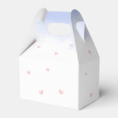 お願いボックス赤ちゃんシャワー。 フェイバーボックス (裏面サイド)