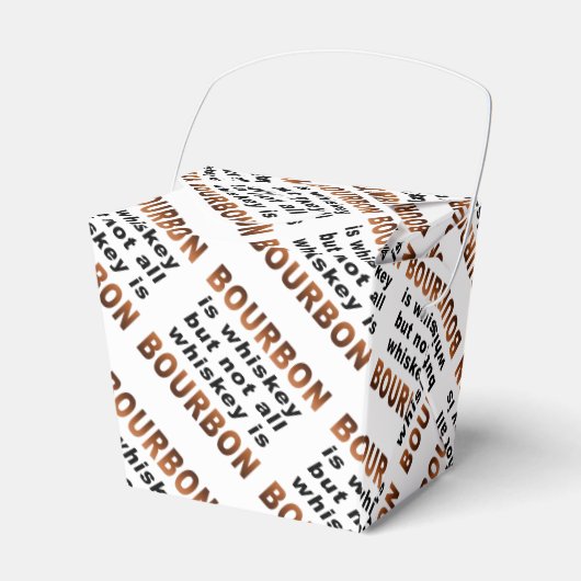 お願いボックス – すべてのウイスキーがバーボンではない! フェイバーボックス (正面サイド)