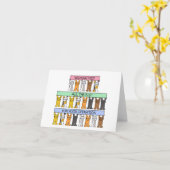 お願い全最高の体 カード (黄色い花)