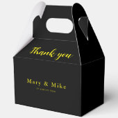 お願い大きな切り妻の好意ボックスの大事な行事 フェイバーボックス (正面)