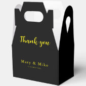 お願い大きな切り妻の好意ボックスの大事な行事 フェイバーボックス (見開き)