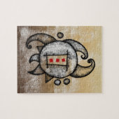 お願い来抽象芸術ジグソーパズル ジグソーパズル (横)