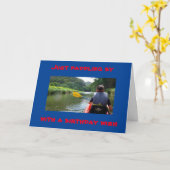 **お願い申し上げるおハッピーバースデー** カード (黄色い花)