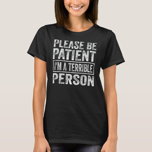 お願い私はひどい人だ15 Tシャツ (正面)