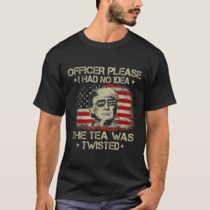 お願い私はアイディアを持っていなかったお茶のUsaフラグのスペクトル Tシャツ
