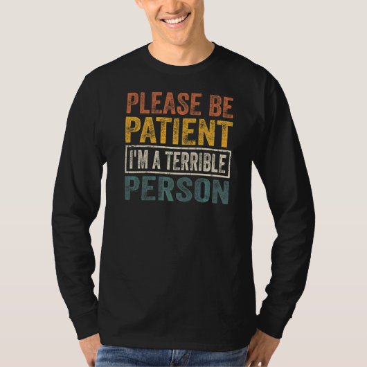 お願い私は恐ろしい人である2 Tシャツ (正面)