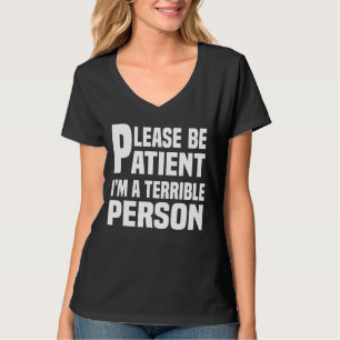 お願い私は恐ろしい人のことわざ1 Tシャツ