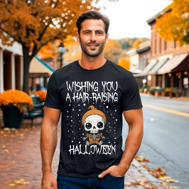 お願い育毛ハロウィーン Tシャツ