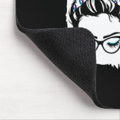 お願い自殺認識度988メッシーバンティール（緑がかった色）P マウスパッド (コーナー)