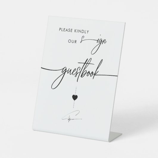 お願い致します 台座サイン (正面)