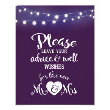 お願い離れおアドバイスとウェルウィッシュのサインViolet