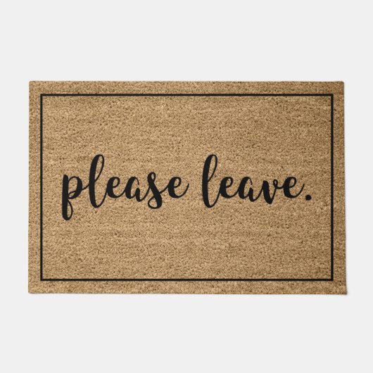 お願い離れ ドアマット (正面)