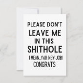 お願い離れ...共働おもしろいき離れの 案内状 (正面)