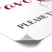 お願い1マルサラブルゴーニュ秋パーティー ポスター (角)