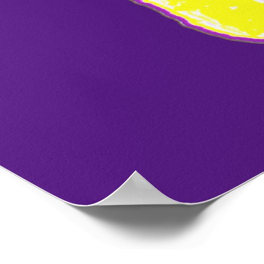 「お願い、いじめない」かわいいデザイン。買今 ポスター (角)