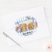 お願い |オクトーバーフェストパーティー ラウンドシール (封筒)