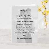 お願い カード (黄色い花)