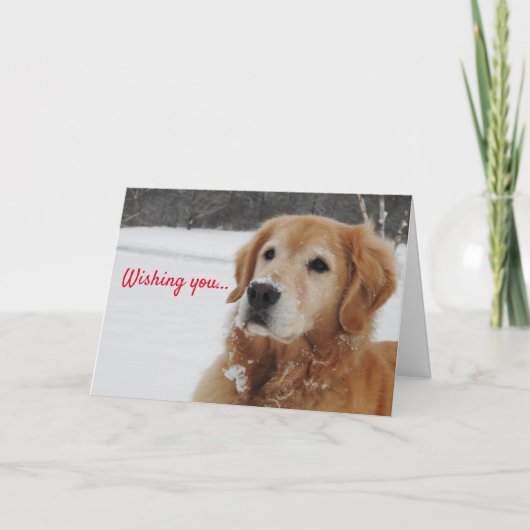 お願い カード (正面)