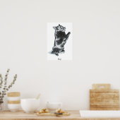 お願い！ ポスター (キッチン)