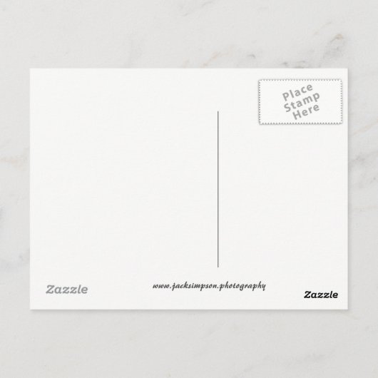 お願い ポストカード (裏面)