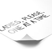 お願い、レディース、一度に1つ フォトプリント            (角)