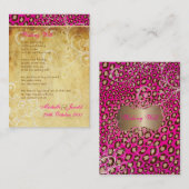 お願い!ヴィンテージ(チャビー名刺) エンクロージャーカード (正面/裏面)